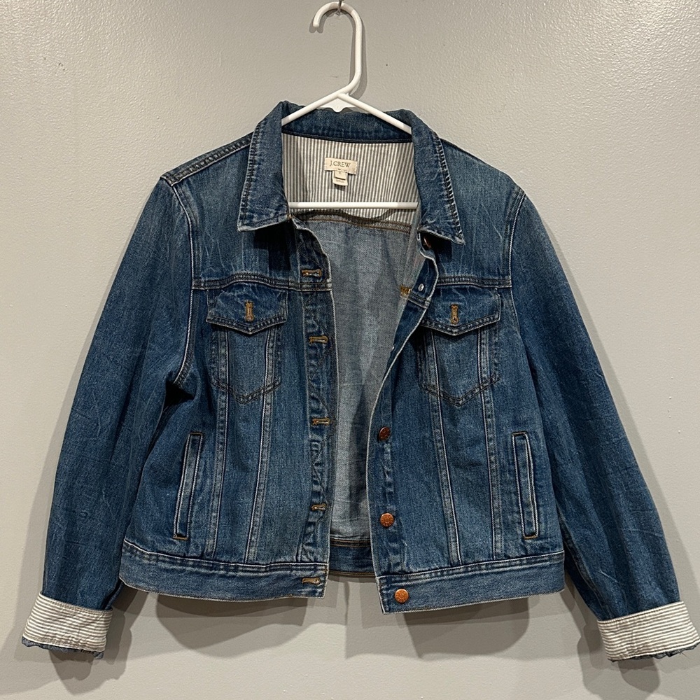 J. Crew Indigo Denim Jacket